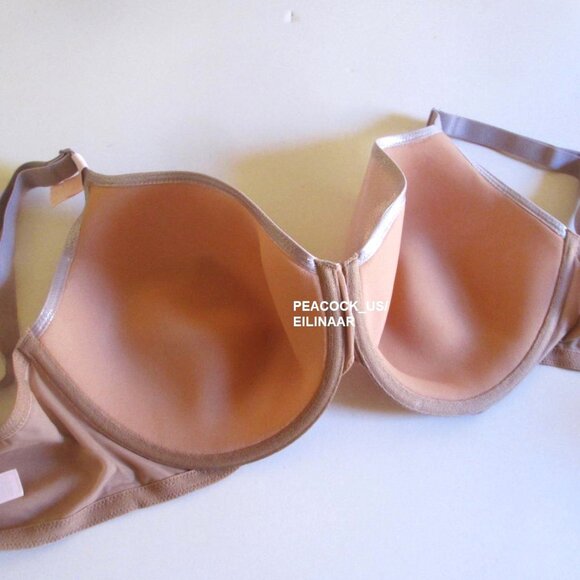 38D Victoria Secret Very Sexy Lightly Lined Shimmer Full Bra Pale Plum nwt - Picture 9 of 12